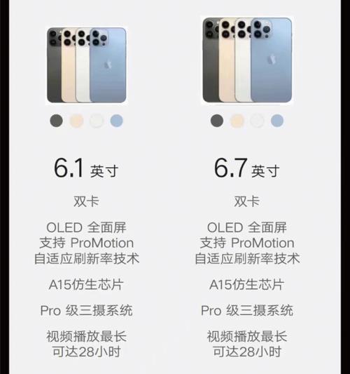 苹果13与13Pro（摄影能力还是性能提升）